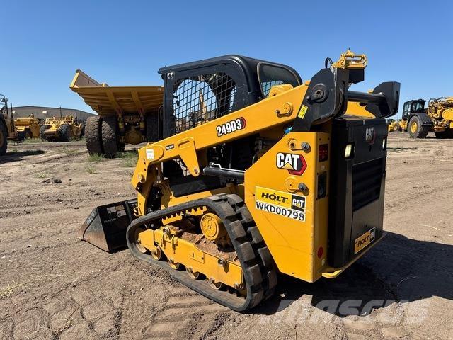 CAT 249D3 Krautuvai su šoniniu pasukimu