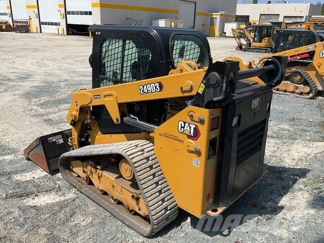 CAT 249D3 Krautuvai su šoniniu pasukimu