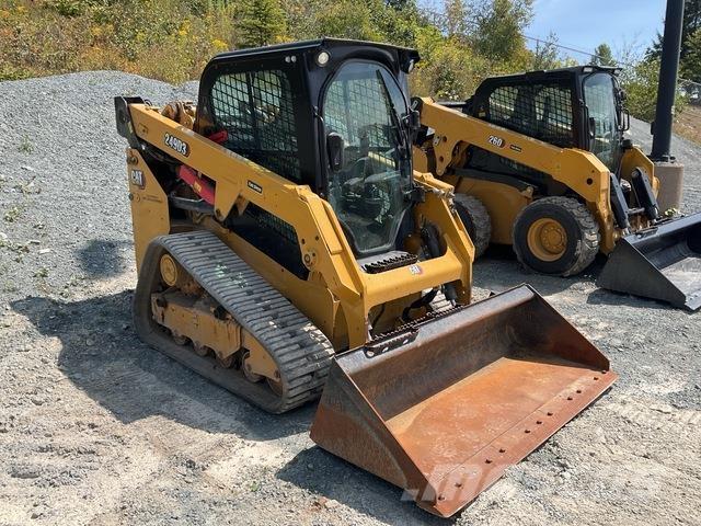CAT 249D3 Krautuvai su šoniniu pasukimu