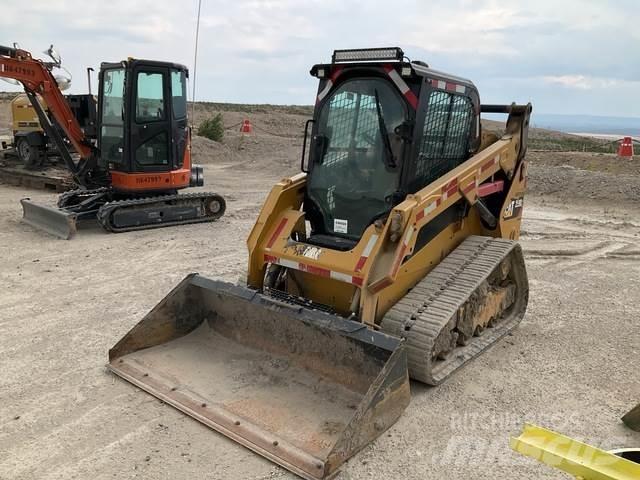 CAT 259D Krautuvai su šoniniu pasukimu