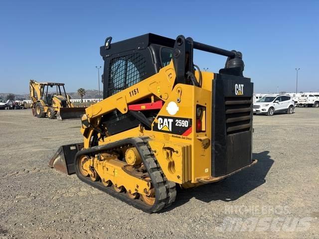 CAT 259D Krautuvai su šoniniu pasukimu
