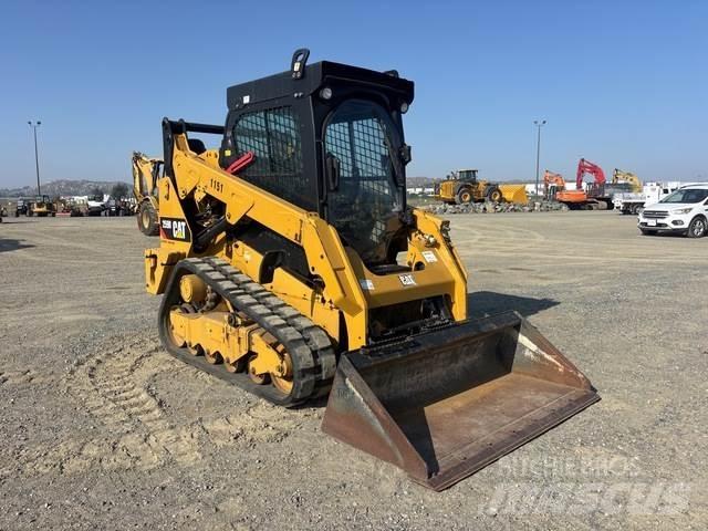 CAT 259D Krautuvai su šoniniu pasukimu