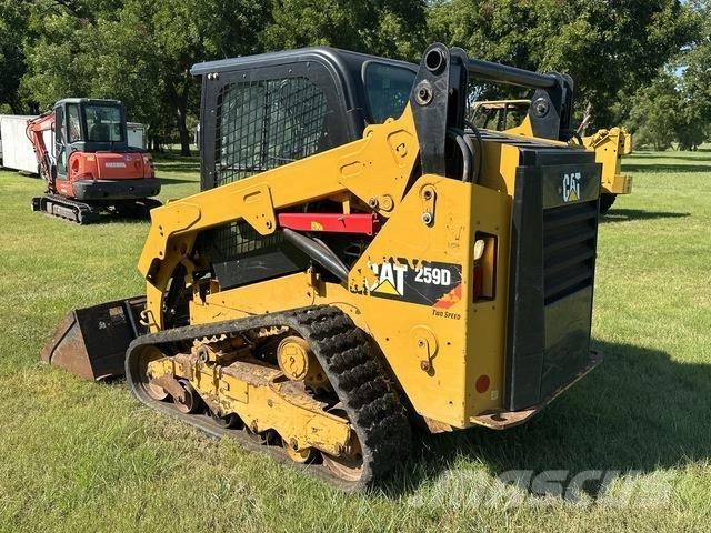CAT 259D Krautuvai su šoniniu pasukimu