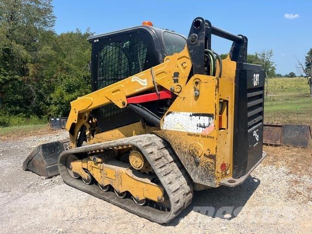 CAT 259D Krautuvai su šoniniu pasukimu