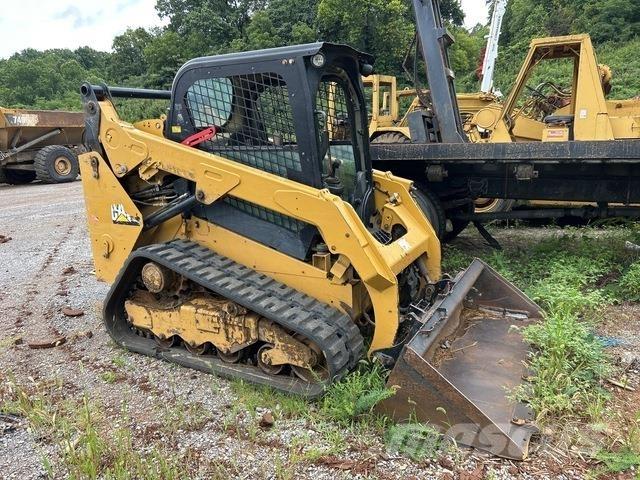CAT 259D Krautuvai su šoniniu pasukimu