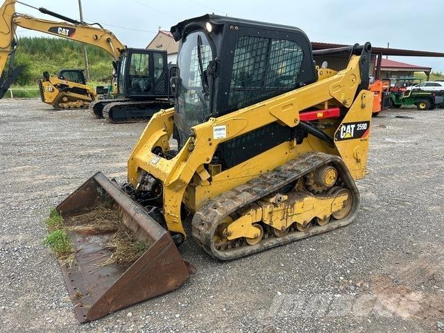 CAT 259D Krautuvai su šoniniu pasukimu