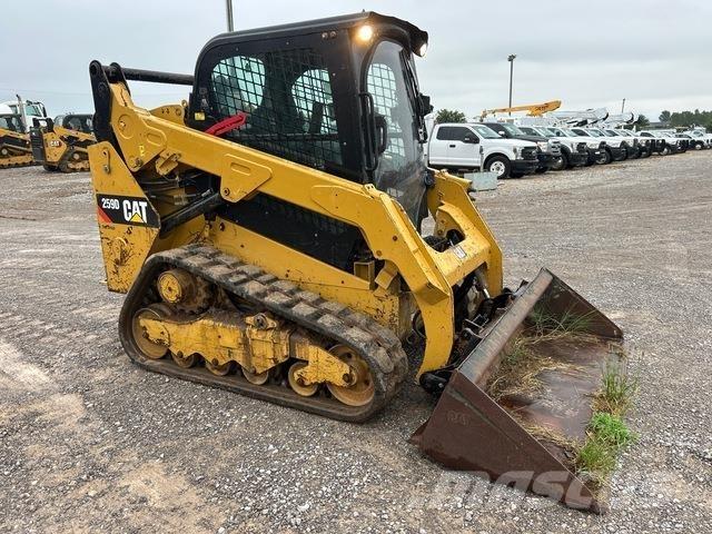 CAT 259D Krautuvai su šoniniu pasukimu
