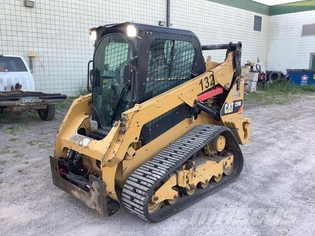 CAT 259D Krautuvai su šoniniu pasukimu