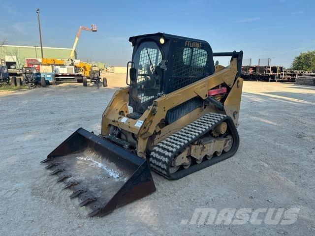 CAT 259D Krautuvai su šoniniu pasukimu
