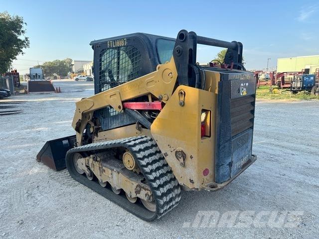 CAT 259D Krautuvai su šoniniu pasukimu