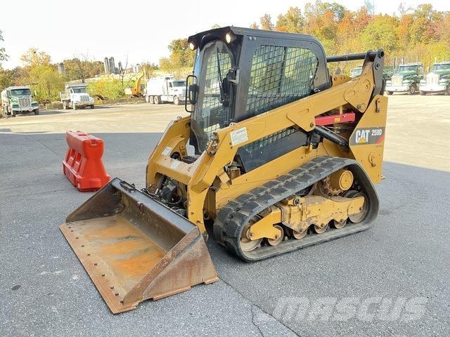 CAT 259D Krautuvai su šoniniu pasukimu