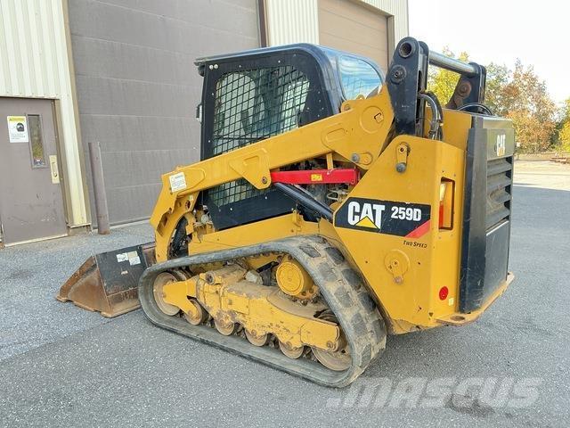 CAT 259D Krautuvai su šoniniu pasukimu