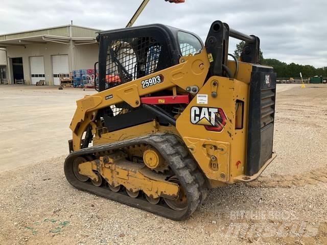 CAT 259D3 Krautuvai su šoniniu pasukimu