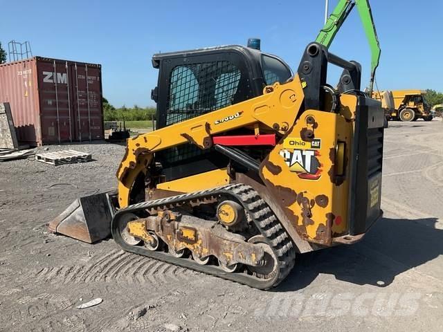 CAT 259D3 Krautuvai su šoniniu pasukimu
