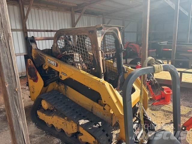 CAT 259D3 Krautuvai su šoniniu pasukimu