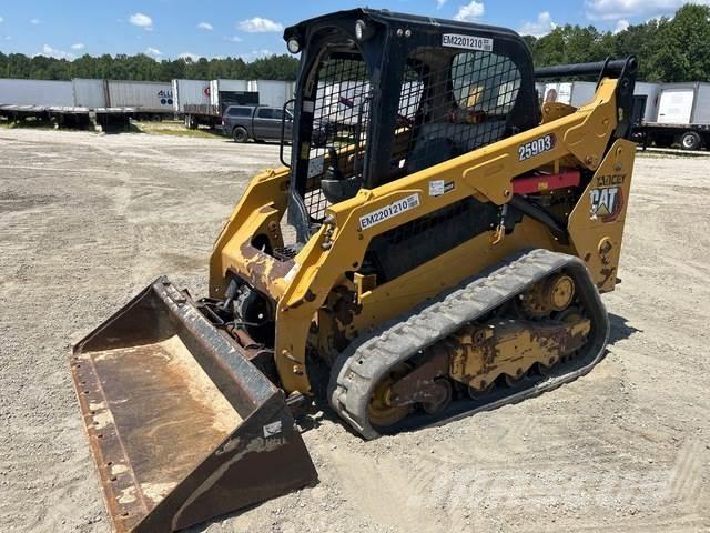 CAT 259D3 Krautuvai su šoniniu pasukimu