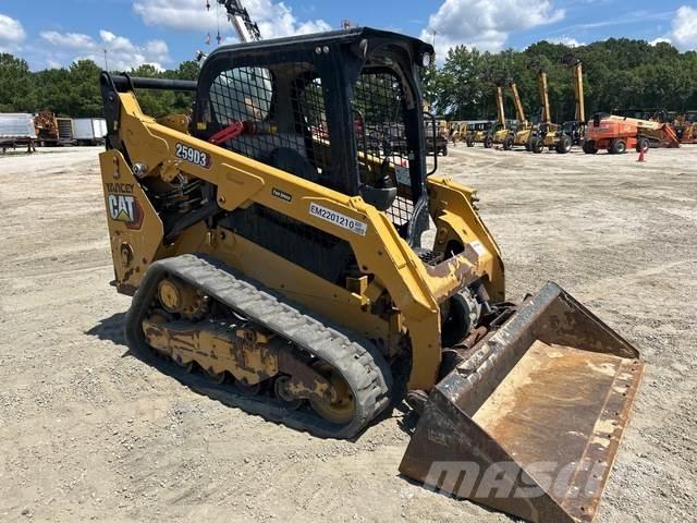 CAT 259D3 Krautuvai su šoniniu pasukimu