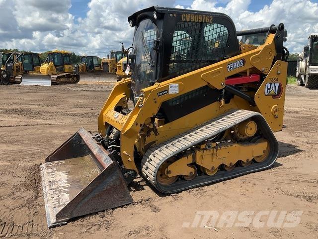 CAT 259D3 Krautuvai su šoniniu pasukimu