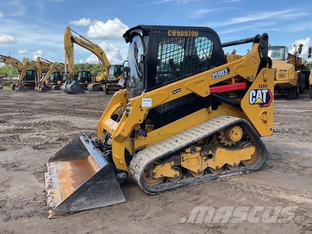 CAT 259D3 Krautuvai su šoniniu pasukimu