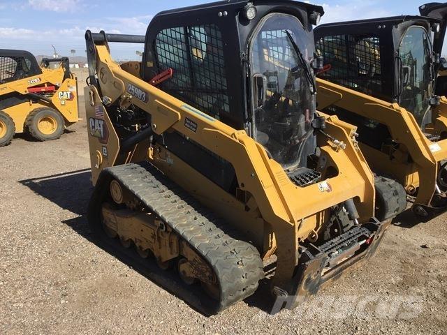 CAT 259D3 Krautuvai su šoniniu pasukimu