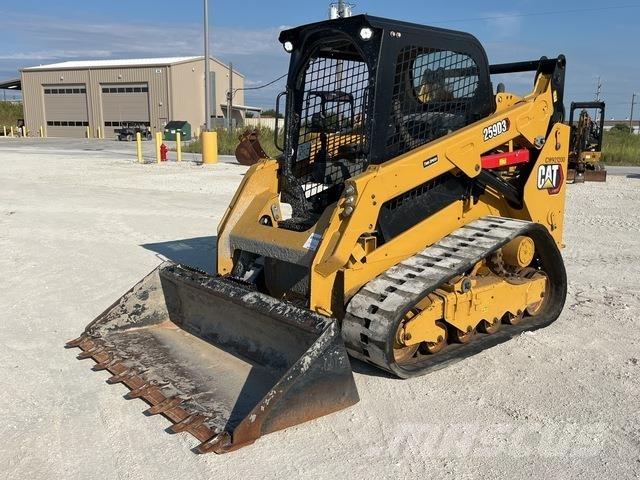 CAT 259D3 Krautuvai su šoniniu pasukimu