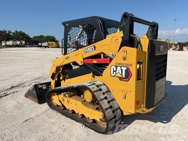 CAT 259D3 Krautuvai su šoniniu pasukimu