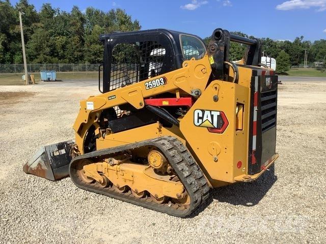 CAT 259D3 Krautuvai su šoniniu pasukimu