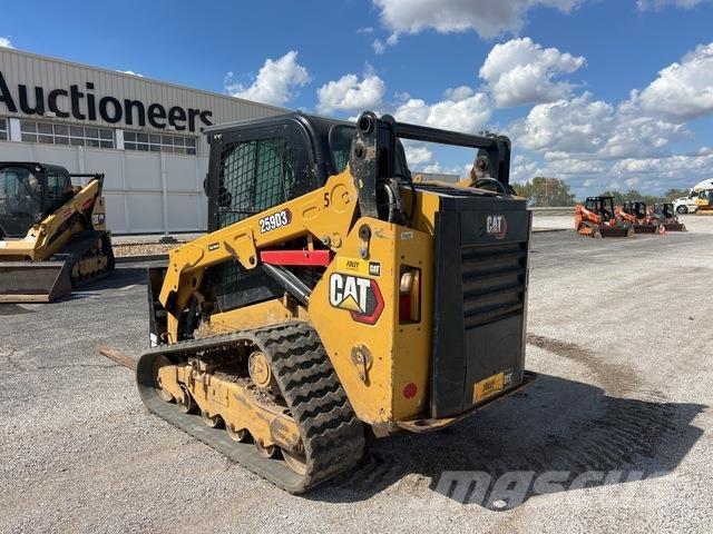 CAT 259D3 Krautuvai su šoniniu pasukimu