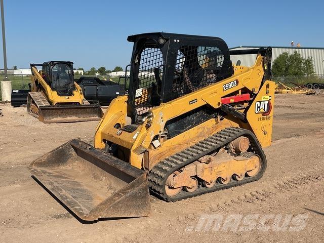 CAT 259D3 Krautuvai su šoniniu pasukimu