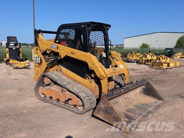 CAT 259D3 Krautuvai su šoniniu pasukimu