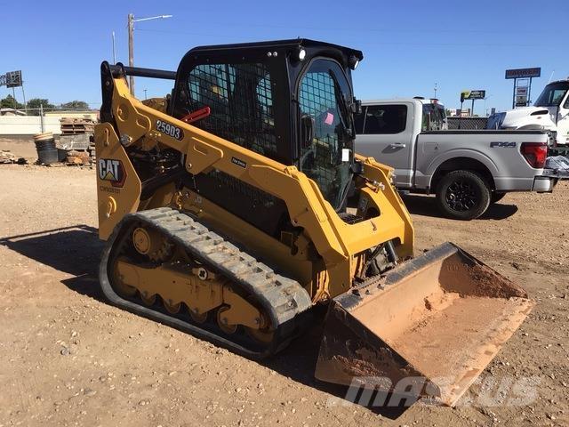 CAT 259D3 Krautuvai su šoniniu pasukimu