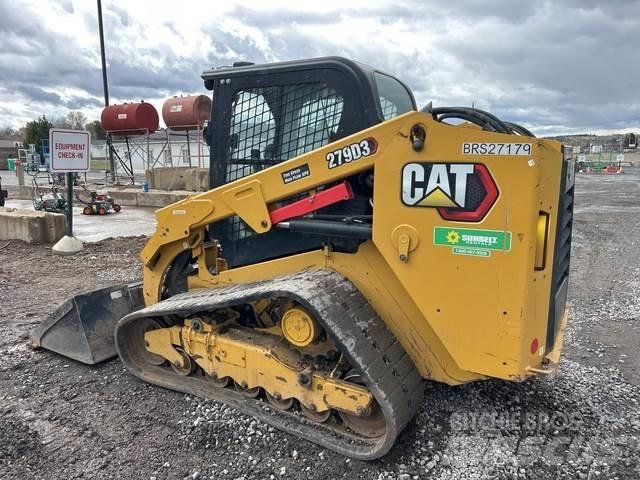 CAT 279D3 Krautuvai su šoniniu pasukimu