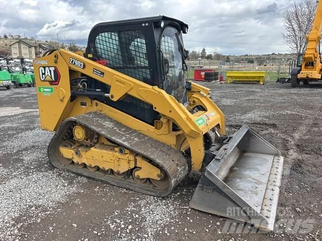 CAT 279D3 Krautuvai su šoniniu pasukimu