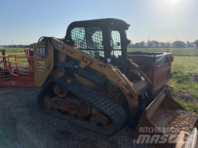 CAT 279D3 Krautuvai su šoniniu pasukimu