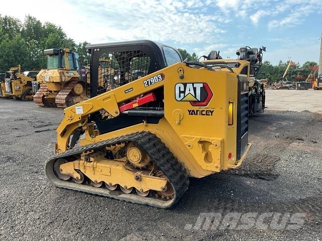 CAT 279D3 Krautuvai su šoniniu pasukimu
