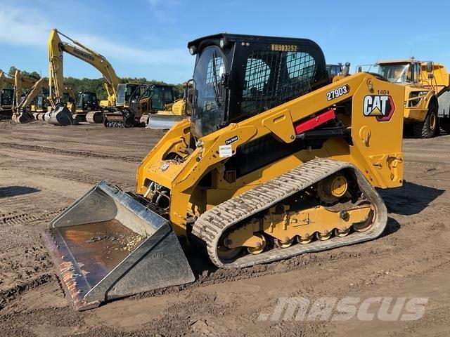 CAT 279D3 Krautuvai su šoniniu pasukimu