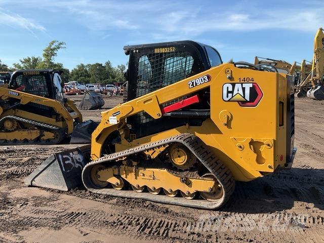 CAT 279D3 Krautuvai su šoniniu pasukimu