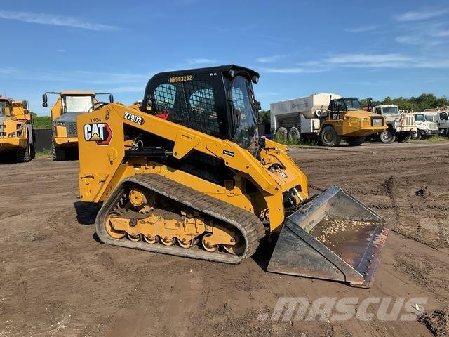 CAT 279D3 Krautuvai su šoniniu pasukimu