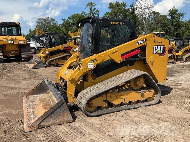 CAT 279D3 Krautuvai su šoniniu pasukimu