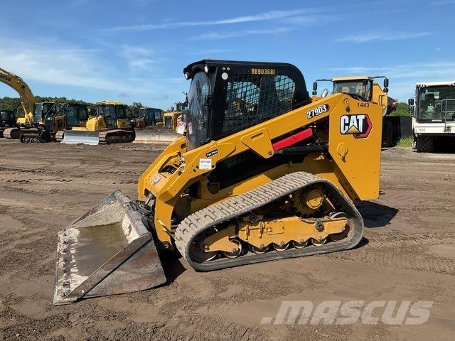 CAT 279D3 Krautuvai su šoniniu pasukimu