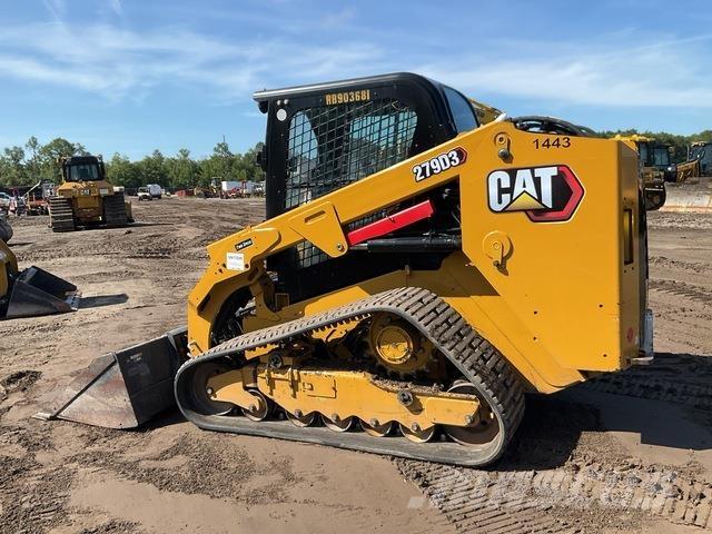 CAT 279D3 Krautuvai su šoniniu pasukimu