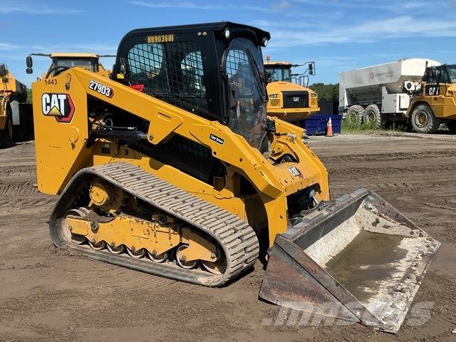 CAT 279D3 Krautuvai su šoniniu pasukimu