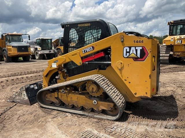CAT 279D3 Krautuvai su šoniniu pasukimu