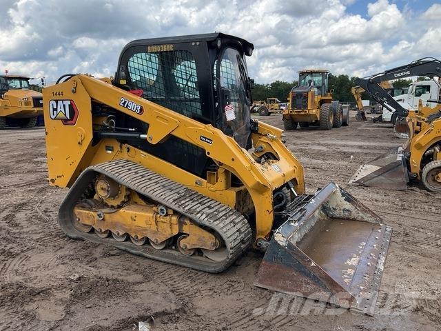 CAT 279D3 Krautuvai su šoniniu pasukimu