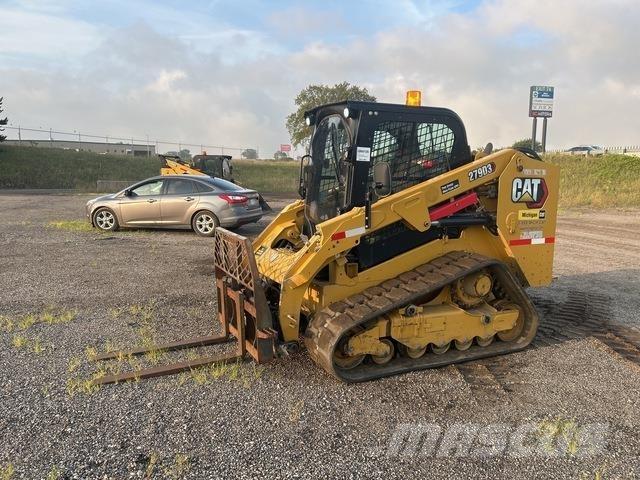CAT 279D3 Krautuvai su šoniniu pasukimu