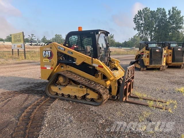 CAT 279D3 Krautuvai su šoniniu pasukimu