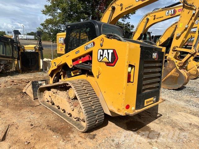 CAT 279D3 Krautuvai su šoniniu pasukimu