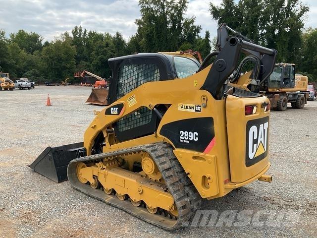 CAT 289C Krautuvai su šoniniu pasukimu