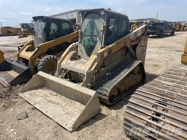 CAT 289D Krautuvai su šoniniu pasukimu