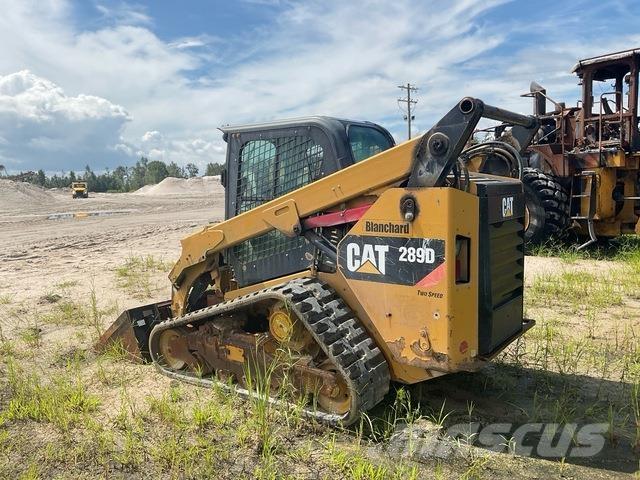CAT 289D Krautuvai su šoniniu pasukimu